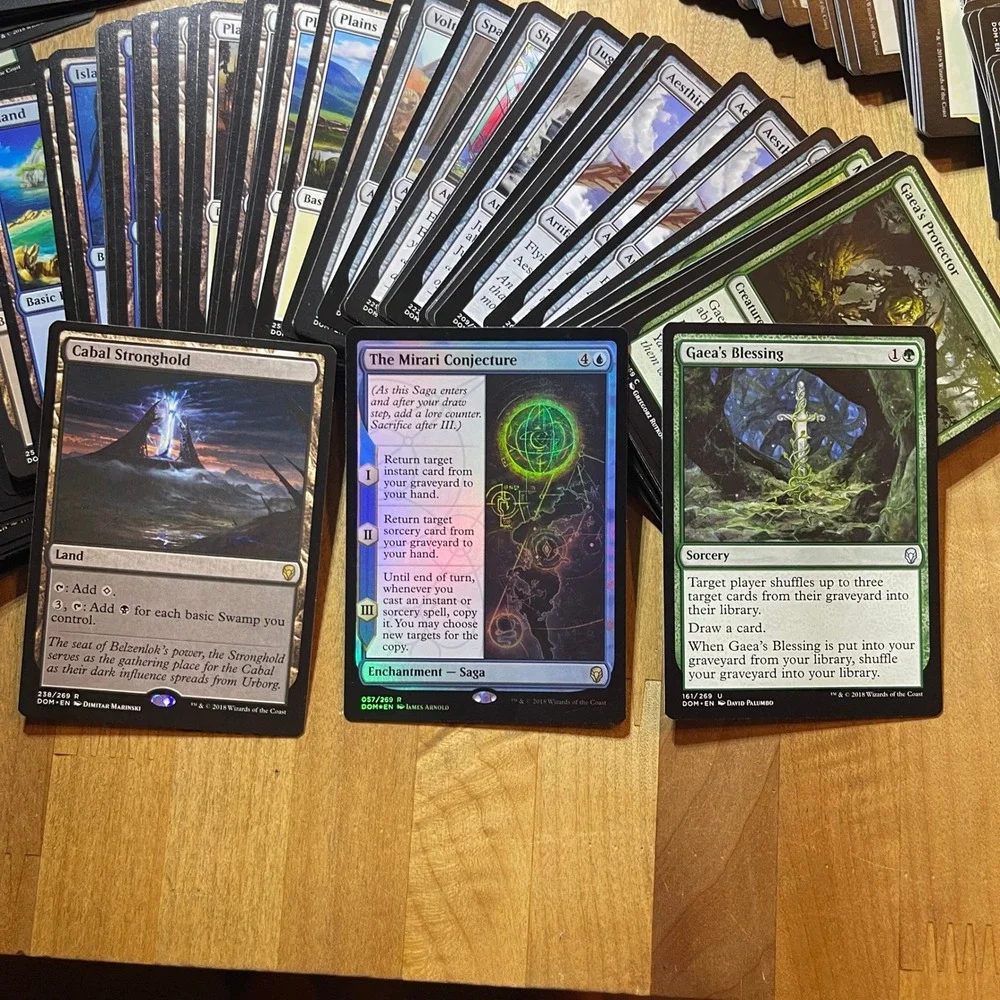 Magic The Gathering Dominaria DOM 216 Card Lot 5 Foils Tokens Lands Creatures